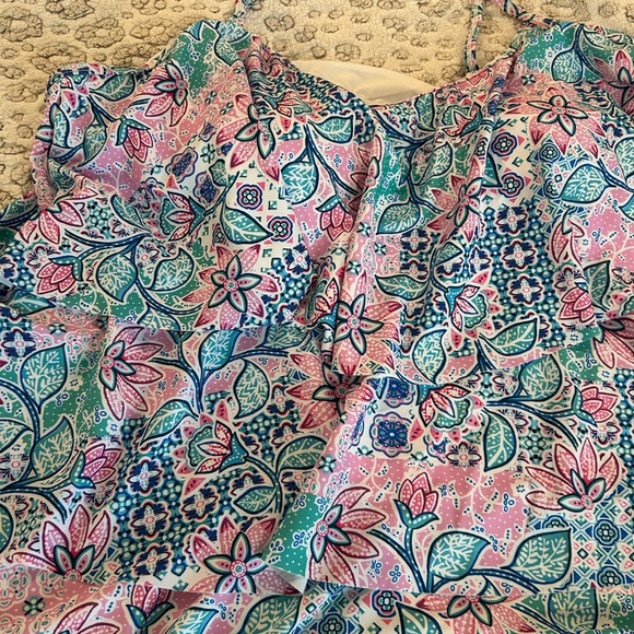 NWT  Women’s Plus Size 22W floral tankini Swim Set - Picture 5 of 10